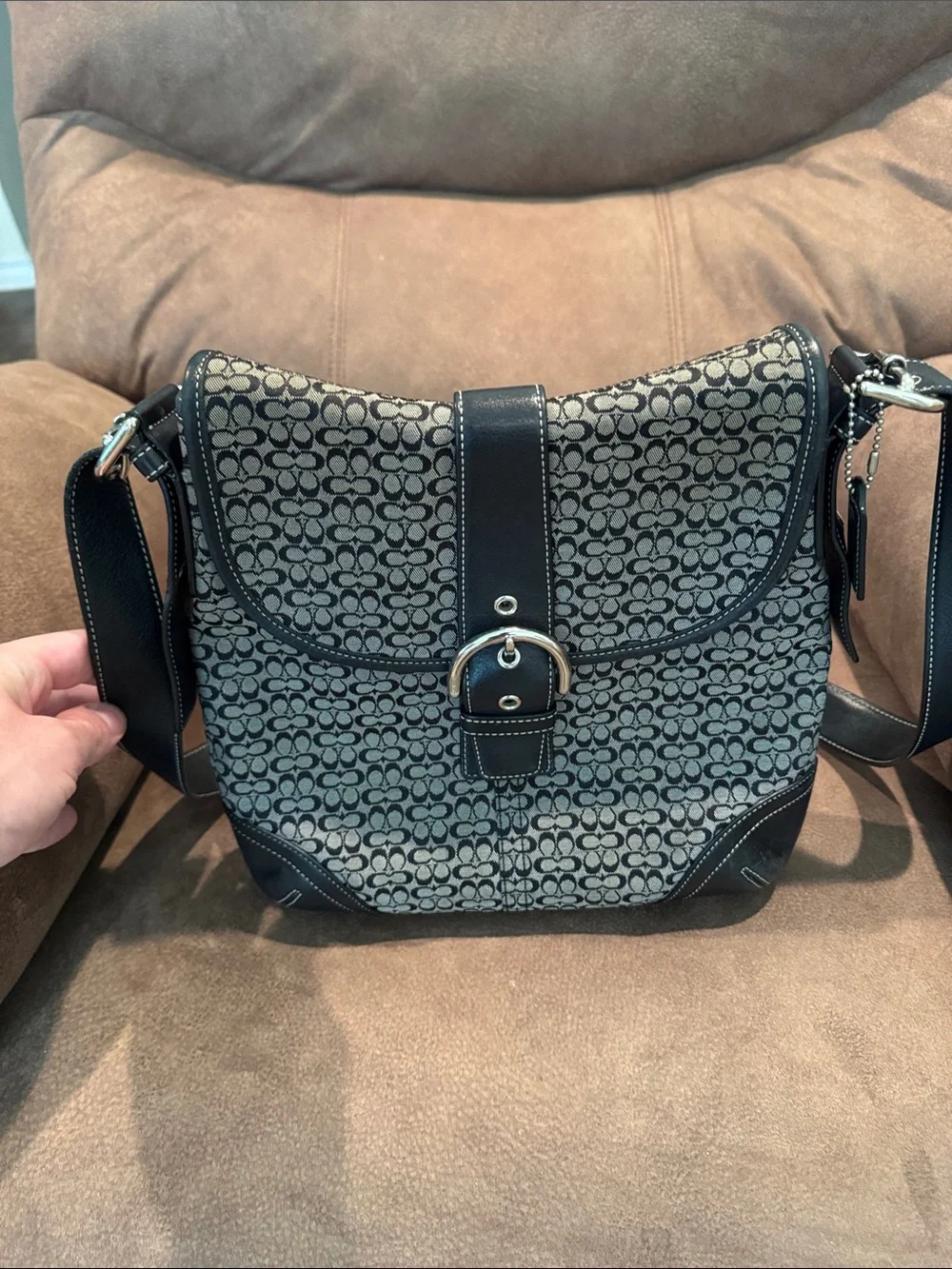 Coach Vintage Solo Signature Jacquard Cross Body